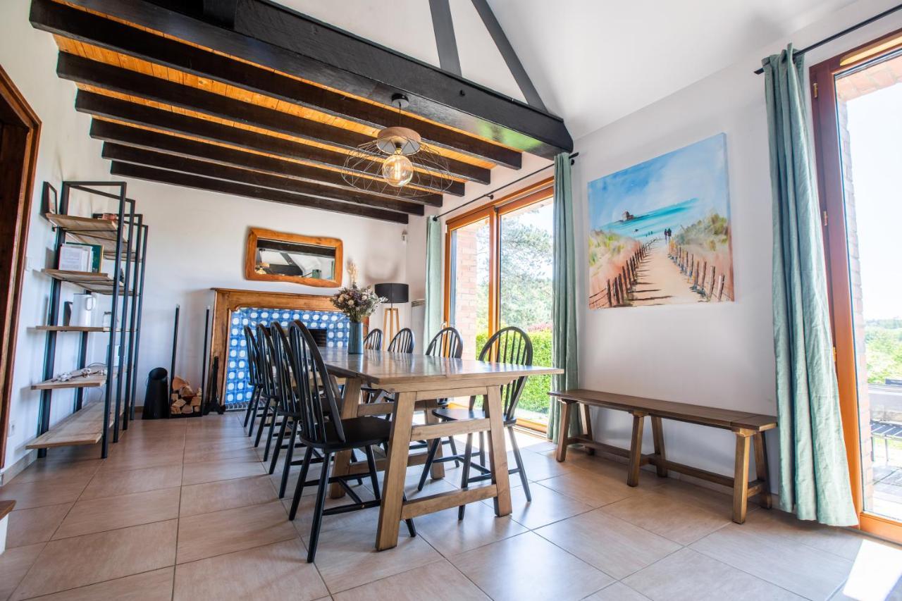 Superbe Maison Avec Piscine Et Jacuzzi Dans Les Dunes Ambleteuse Esterno foto